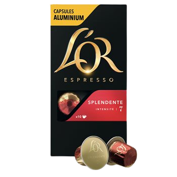 Café Capsules L'Or Espresso Splendente N°7 x10 - 52g 