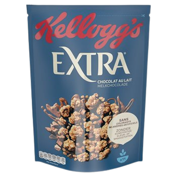 Céréales Extra Kellogg's Chocolat au lait - 500g
