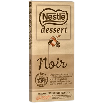 Chocolat Pâtissier Nestlé Dessert : Noir - 205g