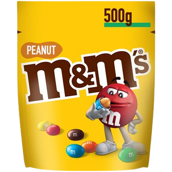 Dragées chocolatées M&M's Cacahuètes - 500g