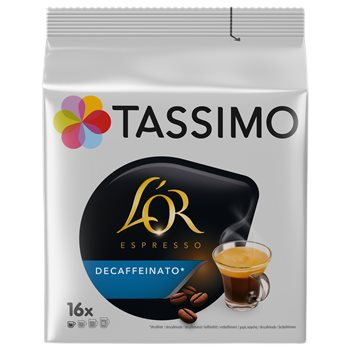 Café en capsule Tassimo Décafeiné x16 - 106g