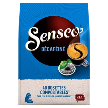 Café Décaféiné Senseo Equilibré x40 dosettes - 277g