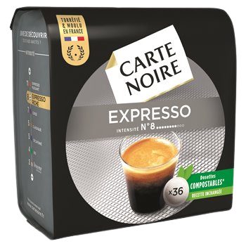 Café Espresso Carte Noire  Classic n°8 x36 - 250g