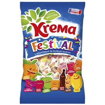Assortiment Festival Krema Bonbons tendres - 360g