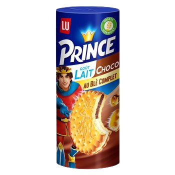 Biscuits Prince Lu  Lait/chocolat - 300g