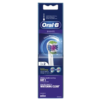 Brosettes Oral B White Clean Maximiser - X2