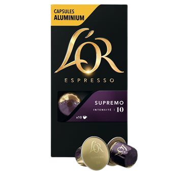 L'Or Supremo Espresso Coffee - x10 - 52g