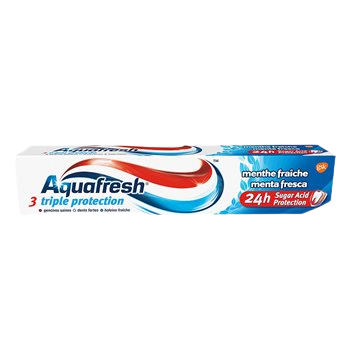 Dentifrice Aquafresh Triple protection menthe 75ml