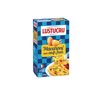 Pâtes Lustucru Macaroni Aux oeufs - 250g