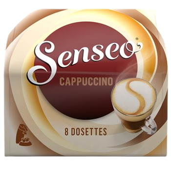 Café Senseo - Cappuccino Dosettes x8 - 92g