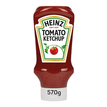 Heinz Ketchup dall'alto verso il basso - 570 g