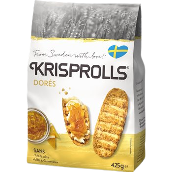 Pains grillés Krisprolls Dorés - 425g