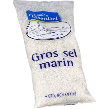 Gros sel marin Bjorg Gris - 1 kg