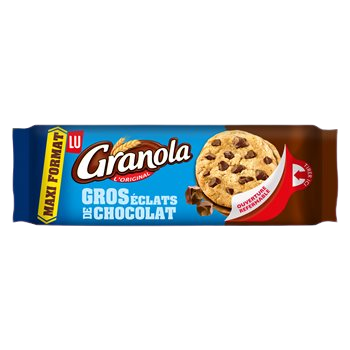 Cookies Granola - Gros éclats Chocolat - 276g