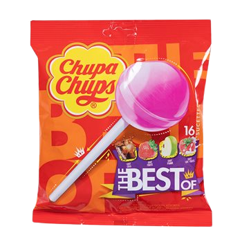 Sucettes Chupa Chups The Best x16 192g