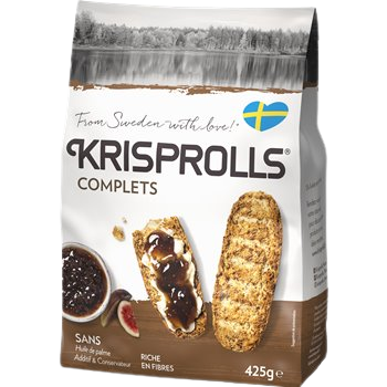 Petits pains grillés Krisprolls Complet - 425g
