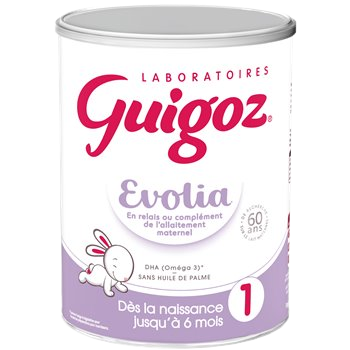 lait evolia Guigoz 800g